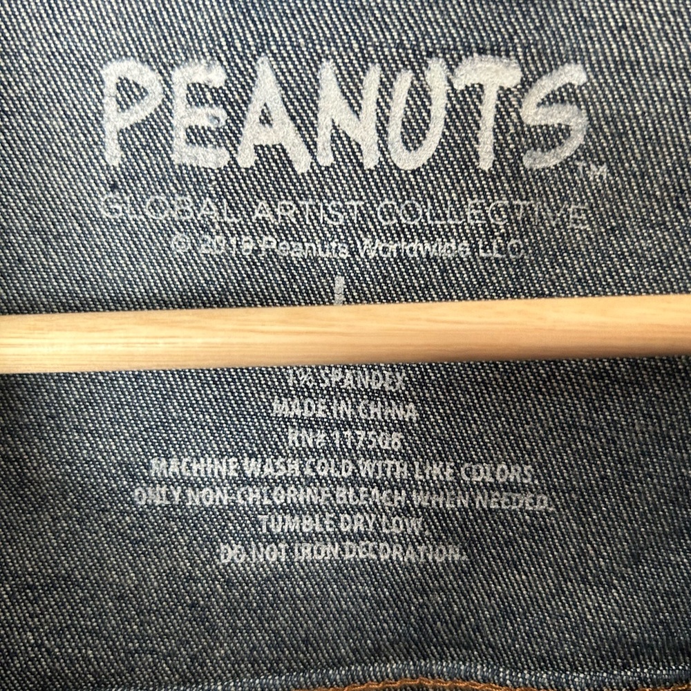 Jacket: Sam And Tury Threadfast Peanuts Denim Sno… - image 5